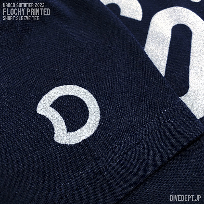 UROCO SUMMER 2023 FLOCKY PRINTED SHORT SLEEVE TEE UFS-0014