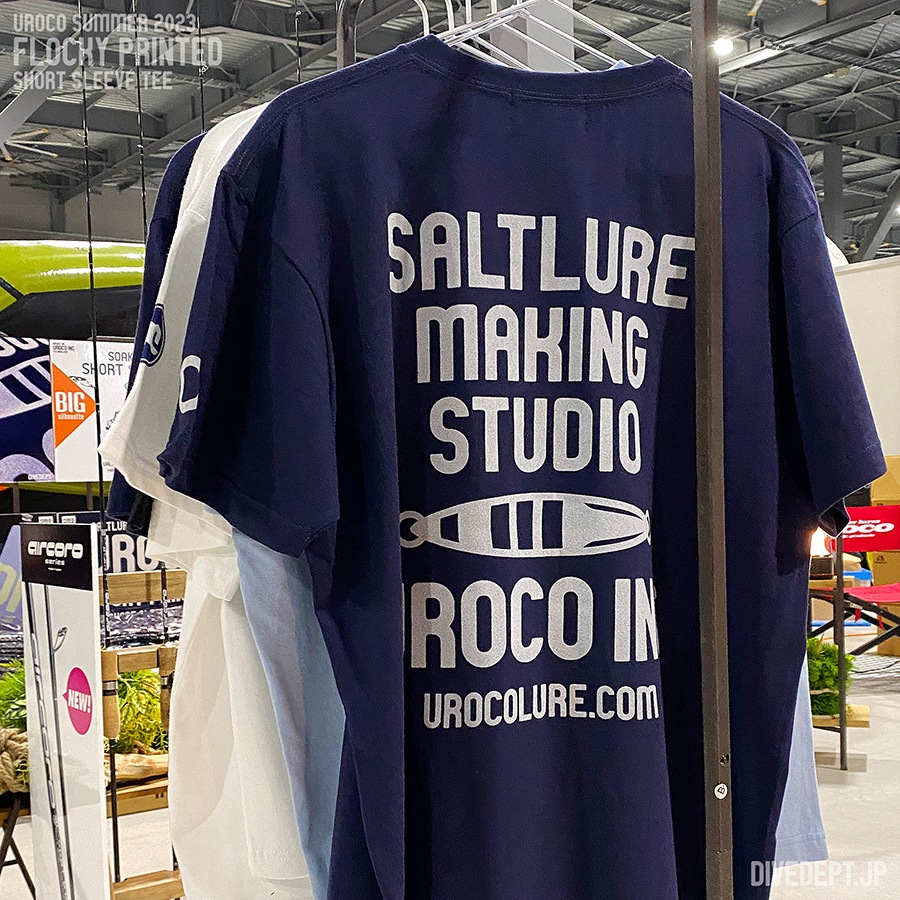 UROCO SUMMER 2023 FLOCKY PRINTED SHORT SLEEVE TEE UFS-0014