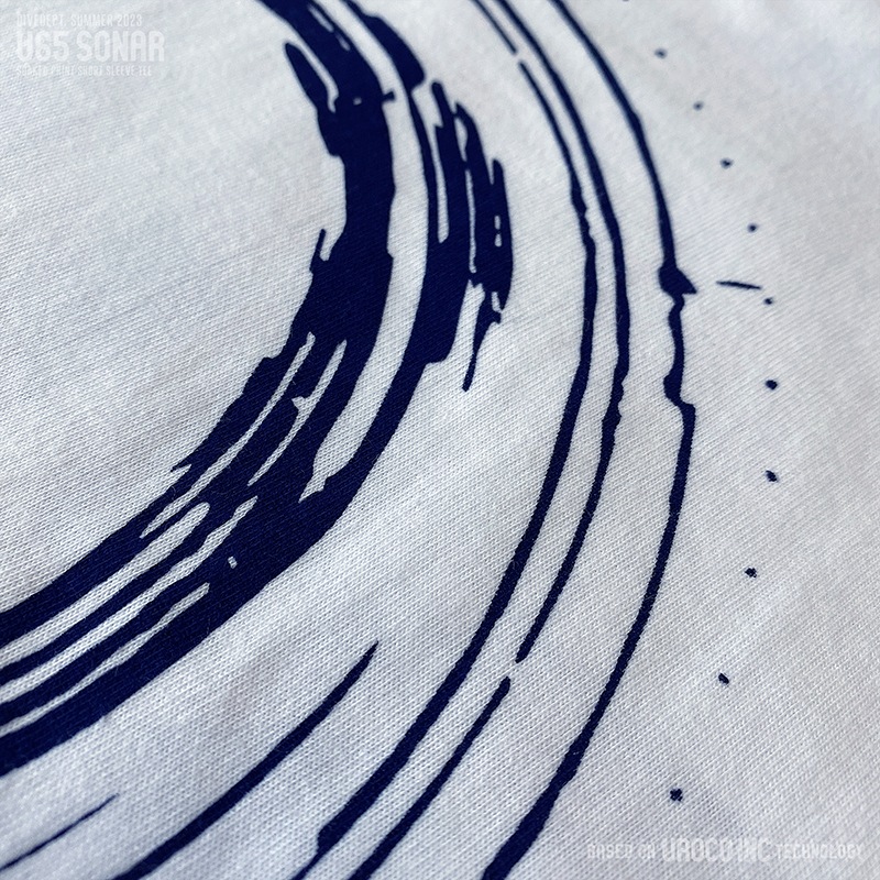 DIVEDEPT. U65 SOAKED PRINT SHORT SLEEVE TEE DSS-0016