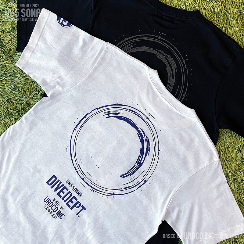 DIVEDEPT. U65 SOAKED PRINT SHORT SLEEVE TEE DSS-0016