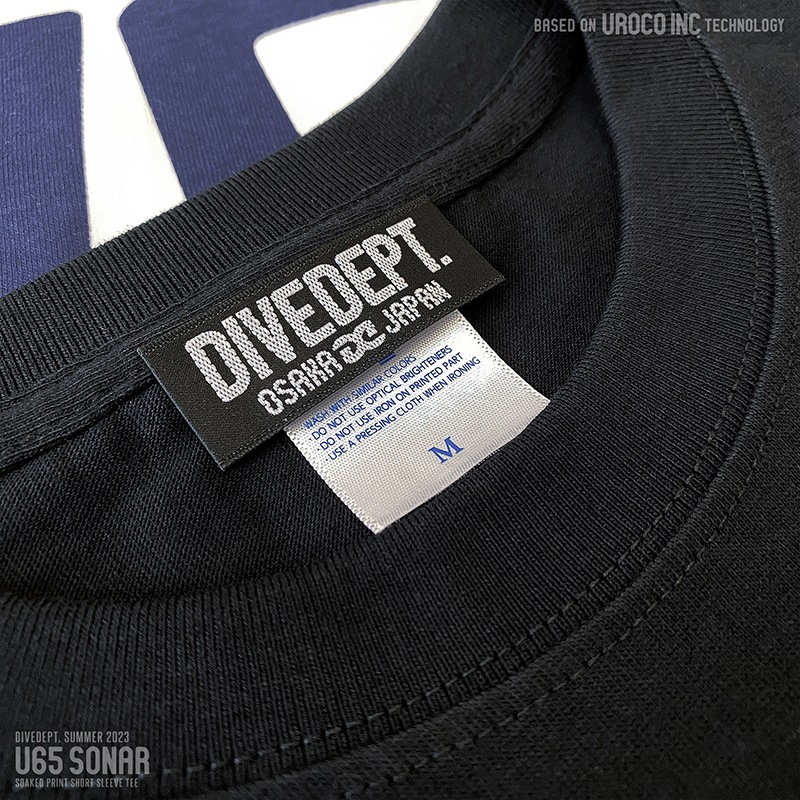 DIVEDEPT. U65 SOAKED PRINT SHORT SLEEVE TEE DSS-0016