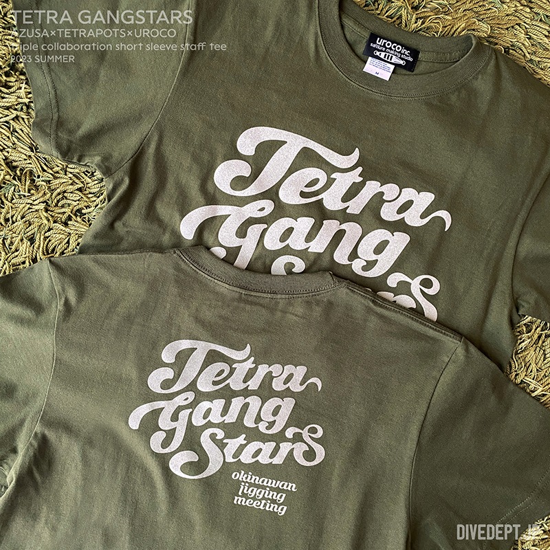 TETRA GANGSTARS 2023 FLOCKY PRINTED SHORT SLEEVE TEE TGS-0019