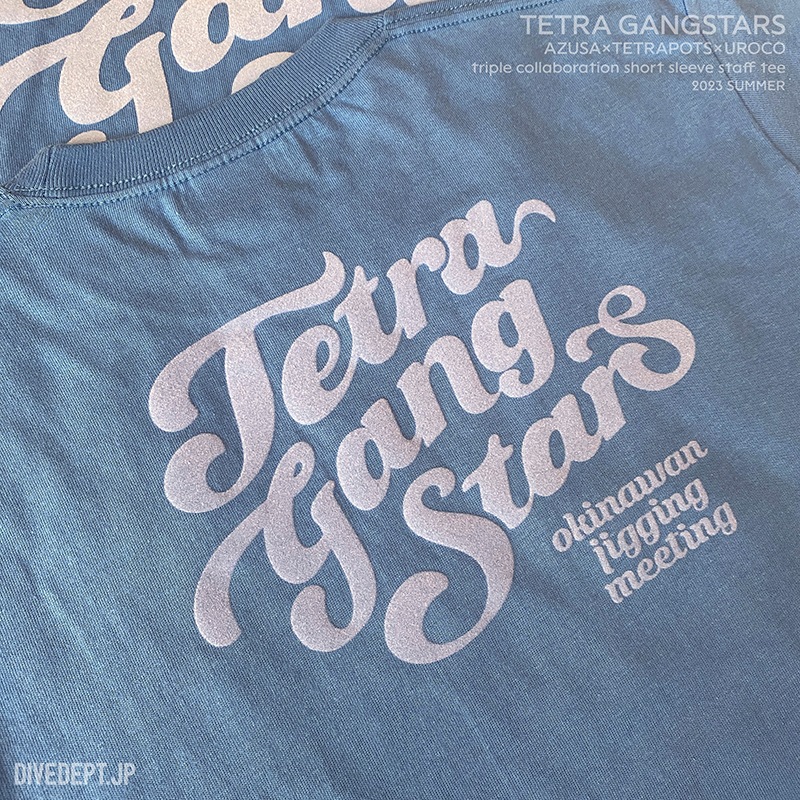 TETRA GANGSTARS 2023 FLOCKY PRINTED SHORT SLEEVE TEE TGS-0019