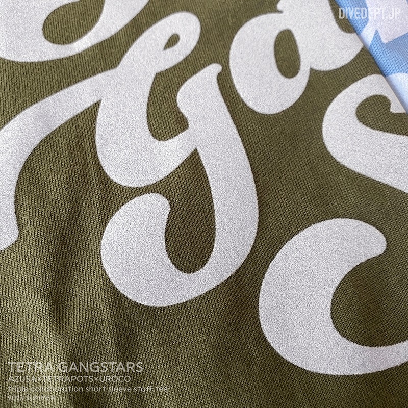 TETRA GANGSTARS 2023 FLOCKY PRINTED SHORT SLEEVE TEE TGS-0019