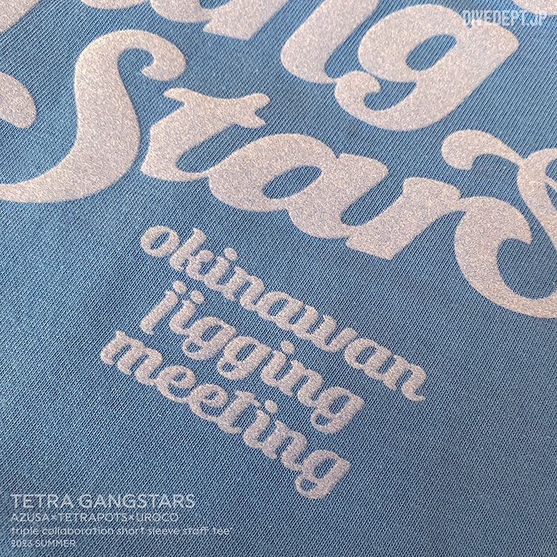 TETRA GANGSTARS 2023 FLOCKY PRINTED SHORT SLEEVE TEE TGS-0019