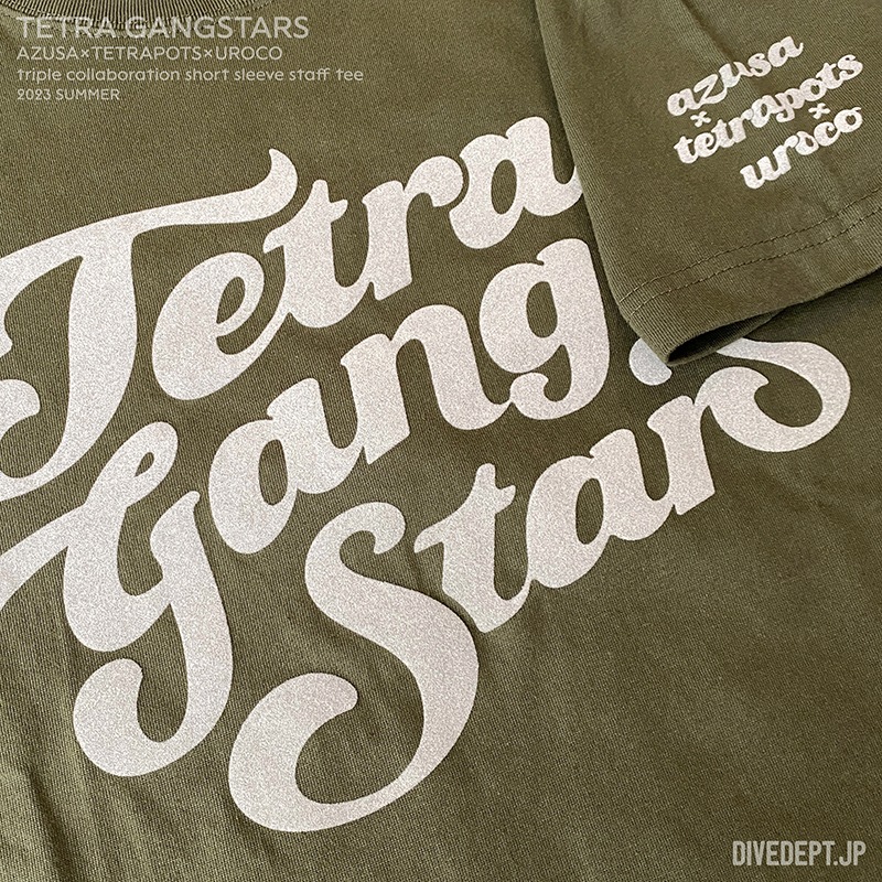 TETRA GANGSTARS 2023 FLOCKY PRINTED SHORT SLEEVE TEE TGS-0019