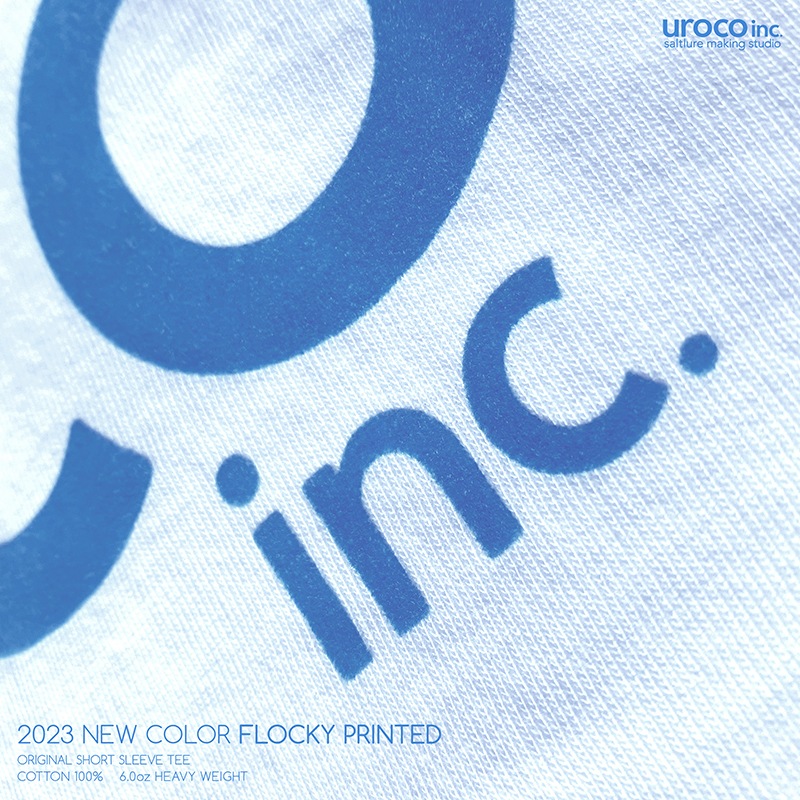 UROCO 2023 NEW COLOR FLOCKY PRINTED SHORT SLEEVE TEE UFS-0023