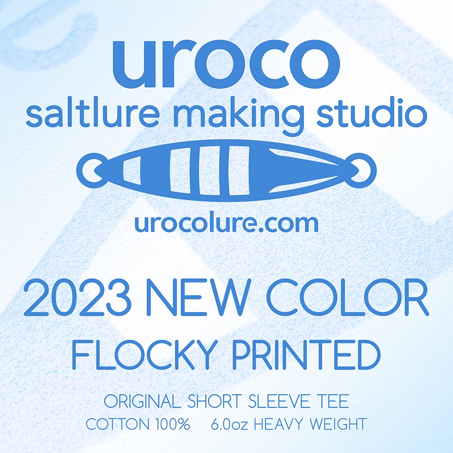 UROCO 2023 NEW COLOR FLOCKY PRINTED SHORT SLEEVE TEE UFS-0023