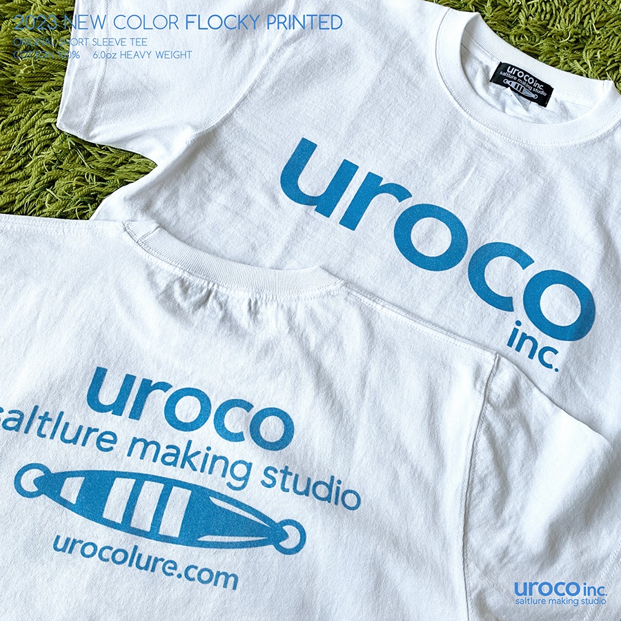 UROCO 2023 NEW COLOR FLOCKY PRINTED SHORT SLEEVE TEE UFS-0023