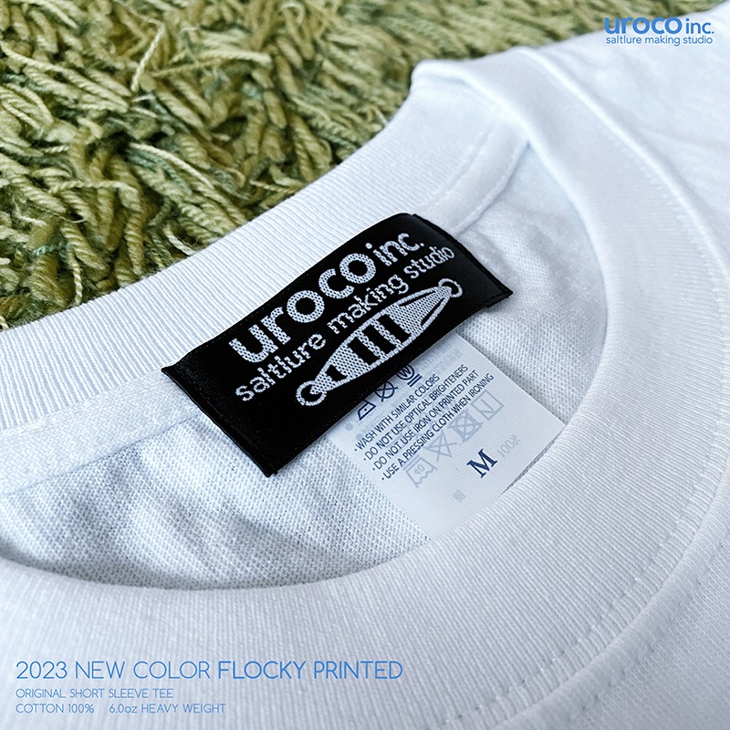 UROCO 2023 NEW COLOR FLOCKY PRINTED SHORT SLEEVE TEE UFS-0023