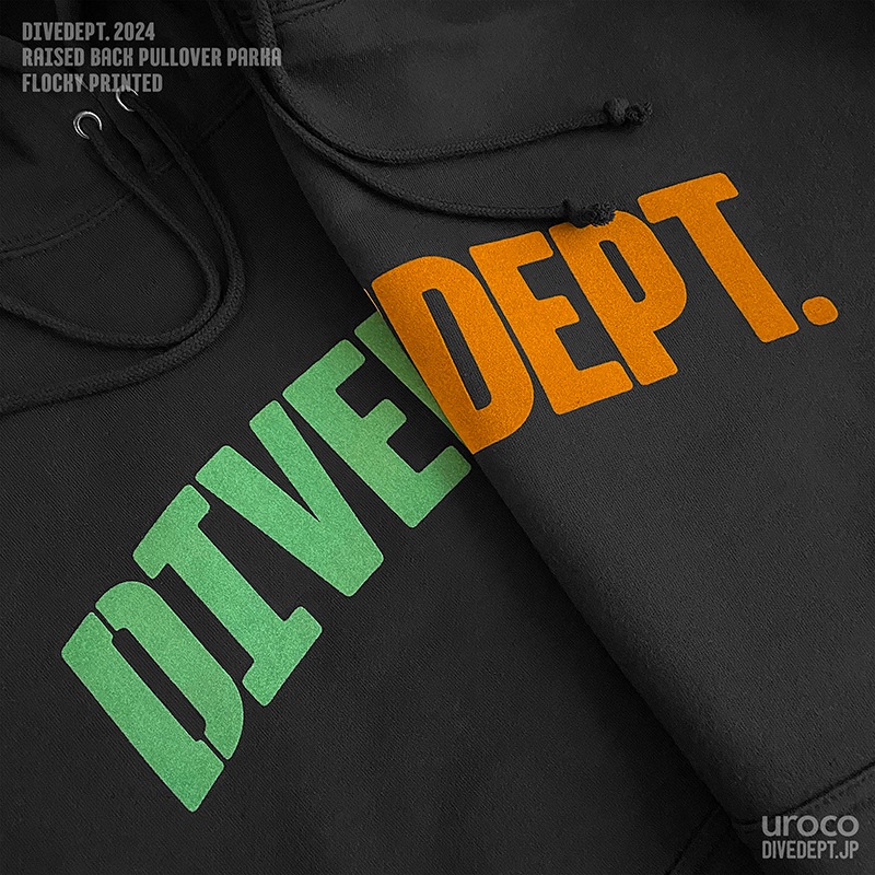 DIVEDEPT. SHOPPERS FLOCKY PRESS PARKA 2024 DSRP-0029