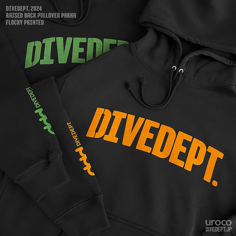 DIVEDEPT. SHOPPERS FLOCKY PRESS PARKA 2024 DSRP-0029