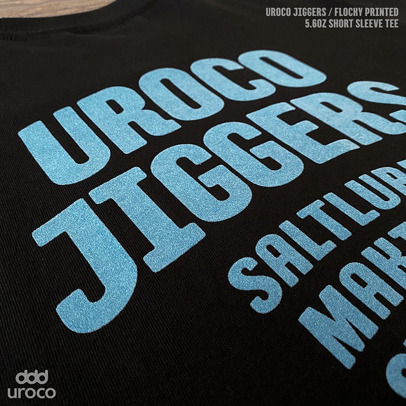 UROCO JIGGERS FLOCKY PRINTED SHORT SLEEVE TEE UJFS-0035