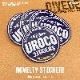 UROCO JIGGERS FLOCKY PRINTED SHORT SLEEVE TEE UJFS-0035