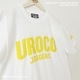UROCO JIGGERS YELLOW FLOCKY PRINTED SHORT SLEEVE TEE UJFS-0036