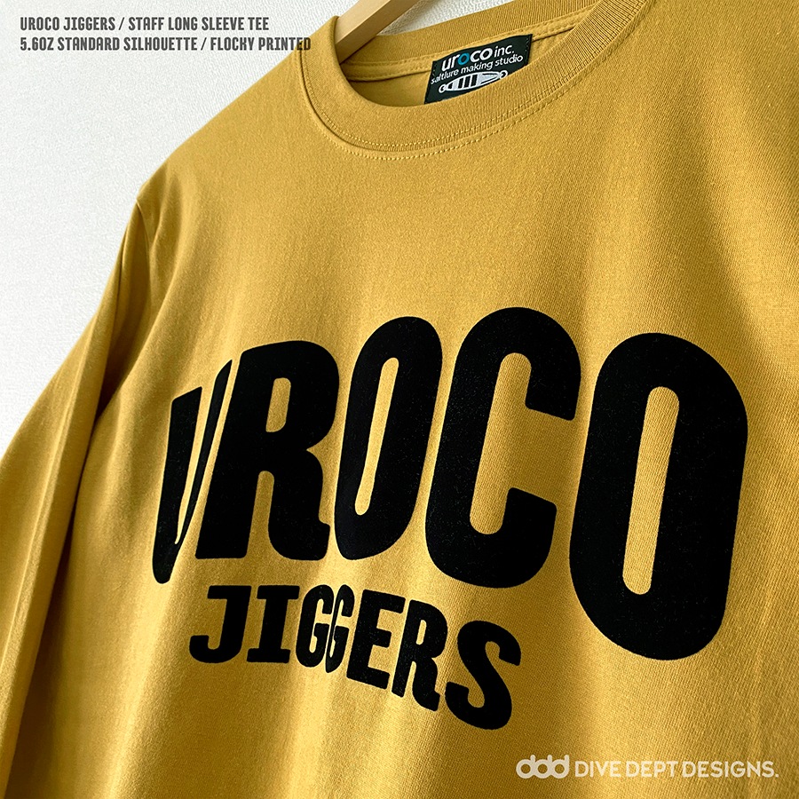 UROCO JIGGERS STAFF LONG SLEEVE LIMITED TEE UJFL-0038