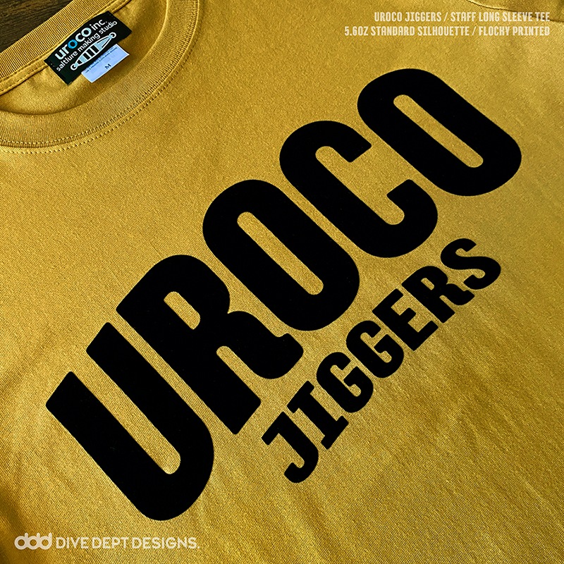 UROCO JIGGERS STAFF LONG SLEEVE LIMITED TEE UJFL-0038