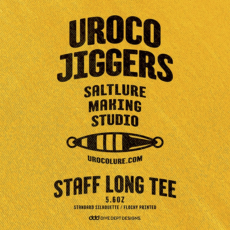 UROCO JIGGERS STAFF LONG SLEEVE LIMITED TEE UJFL-0038
