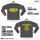UROCO JIGGERS FLOCKY PRINTED LONG SLEEVE TEE UJFL-0039