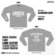 UROCO JIGGERS FLOCKY PRINTED LONG SLEEVE TEE UJFL-0039
