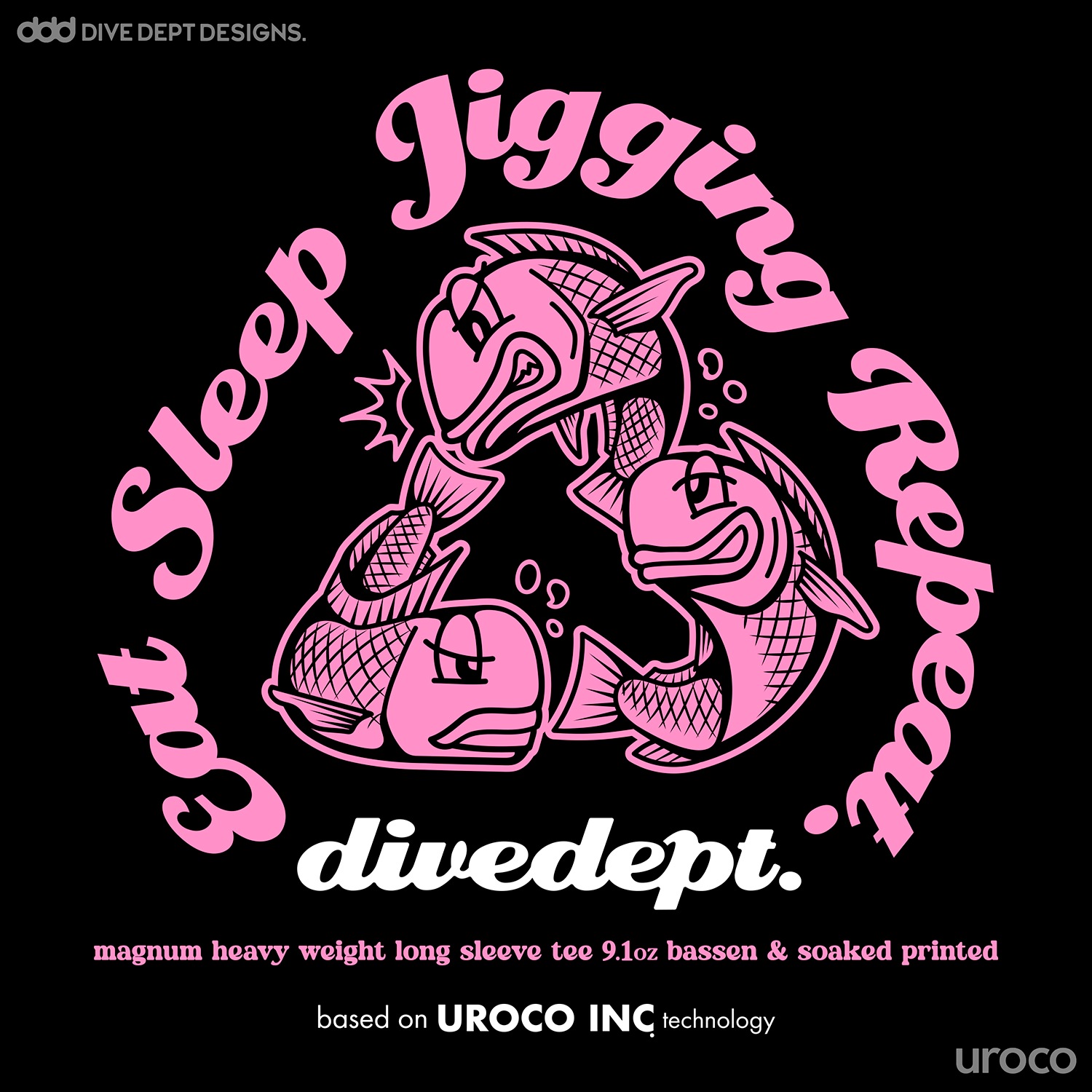 DIVEDEPT. ESJR BIG LONG SLEEVE TEE DBLS-0041