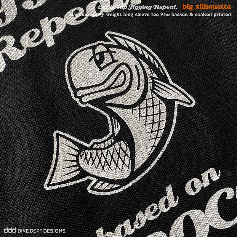 DIVEDEPT. ESJR BIG LONG SLEEVE TEE DBLS-0041