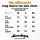 DIVEDEPT. ESJR BIG LONG SLEEVE TEE DBLS-0041