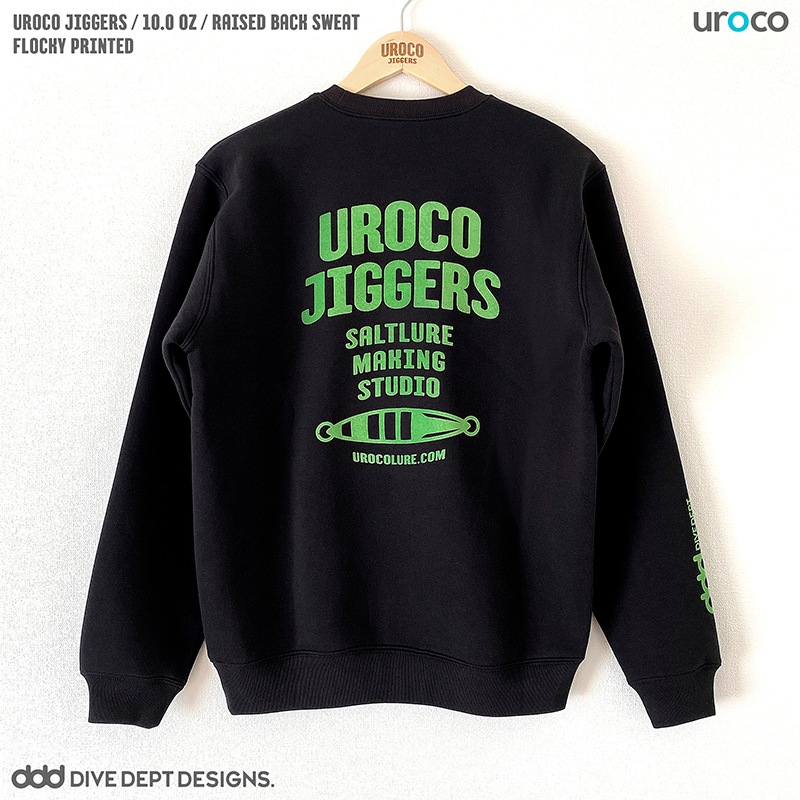 UROCO JIGGERS FLOCKY PRESS RAISED BACK SWEAT UFRS-0044