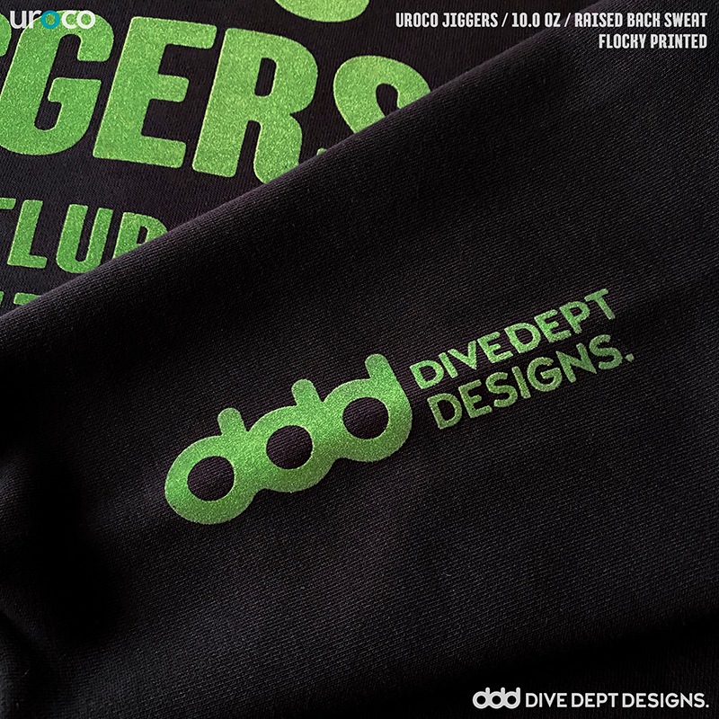 UROCO JIGGERS FLOCKY PRESS RAISED BACK SWEAT UFRS-0044