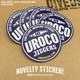 UROCO JIGGERS FLOCKY PRESS RAISED BACK SWEAT UFRS-0044