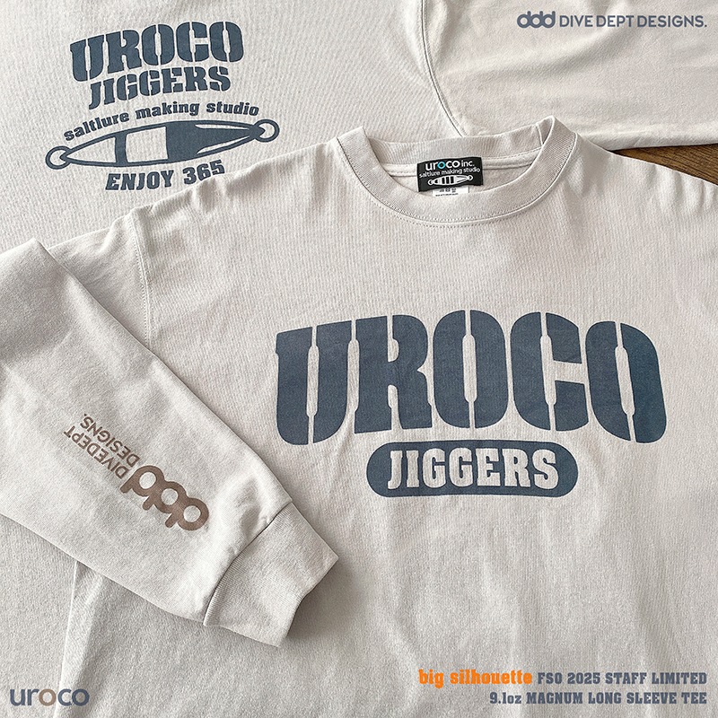UROCO JIGGERS FSO STAFF BIG LONG SLEEVE LIMITED TEE UJBL-0049