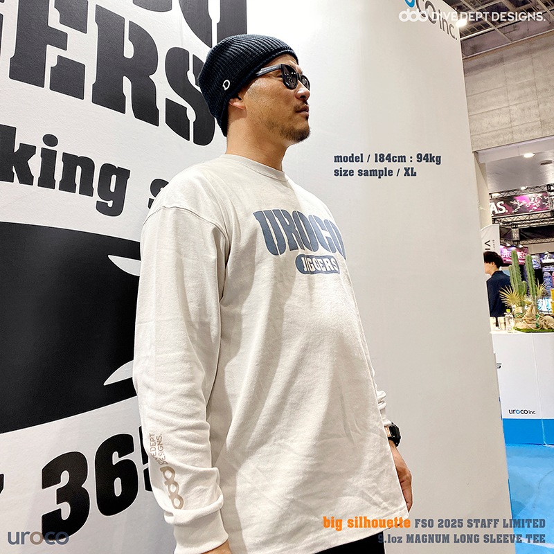 UROCO JIGGERS FSO STAFF BIG LONG SLEEVE LIMITED TEE UJBL-0049