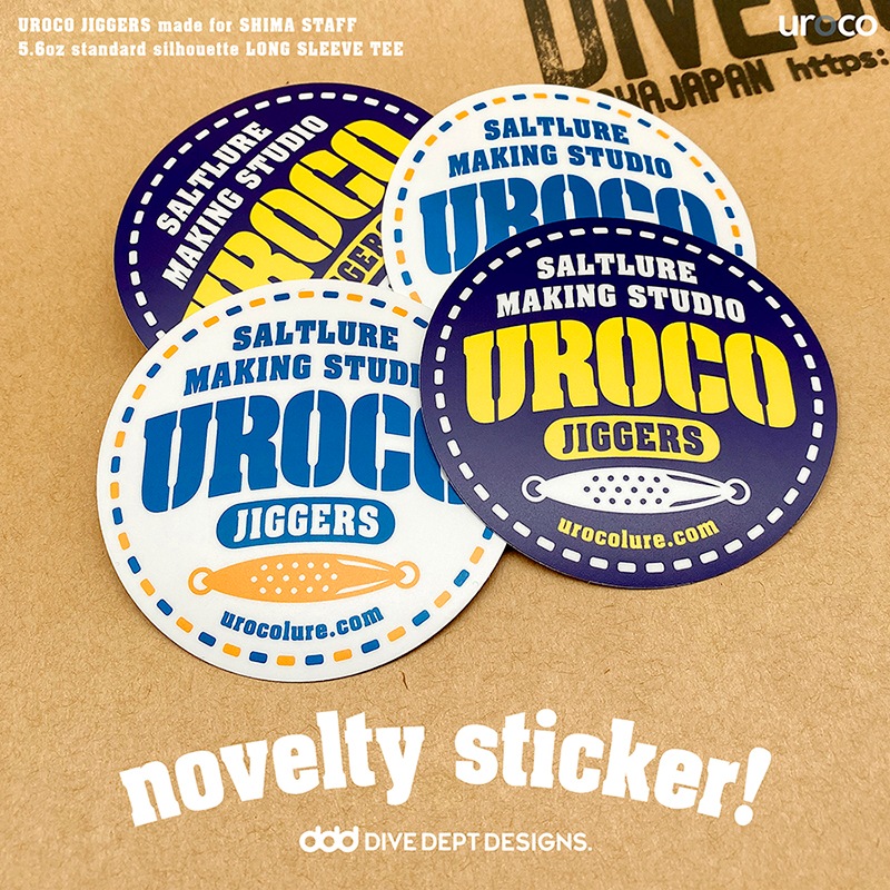 UROCO JIGGERS SHIMA STAFF LONG SLEEVE TEE USSL-0050