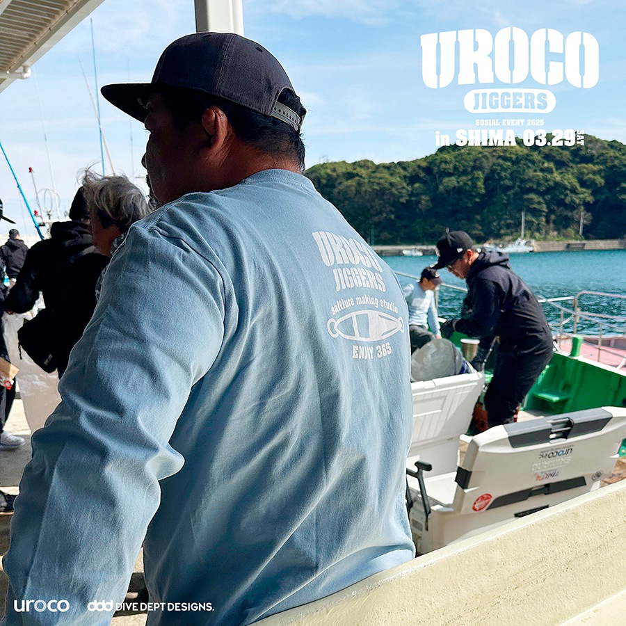 UROCO JIGGERS SHIMA STAFF LONG SLEEVE TEE USSL-0050