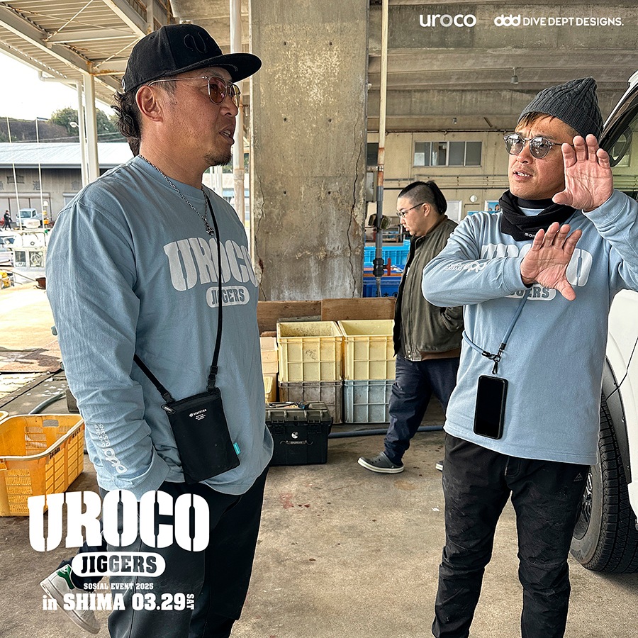 UROCO JIGGERS SHIMA STAFF LONG SLEEVE TEE USSL-0050