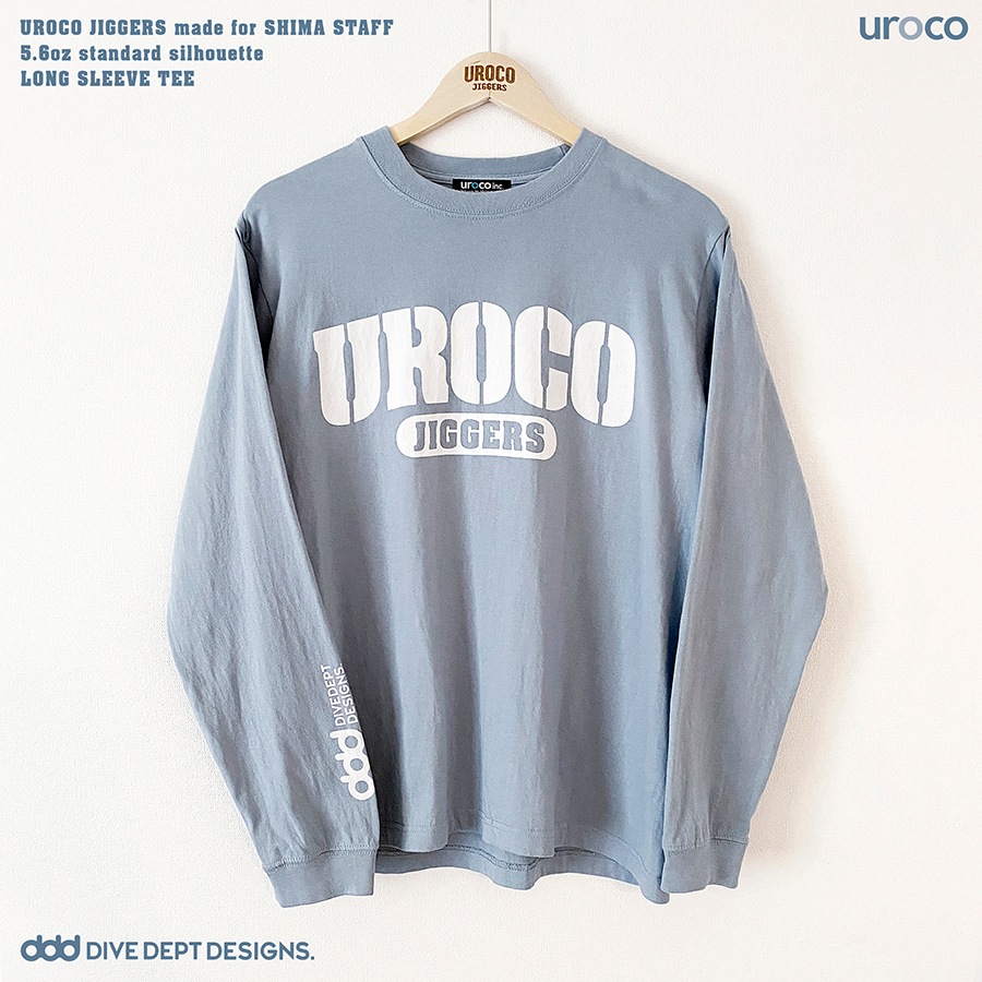 UROCO JIGGERS SHIMA STAFF LONG SLEEVE TEE USSL-0050