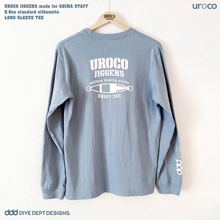 UROCO JIGGERS SHIMA STAFF LONG SLEEVE TEE USSL-0050