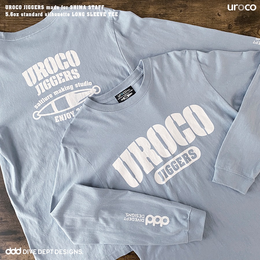 UROCO JIGGERS SHIMA STAFF LONG SLEEVE TEE USSL-0050
