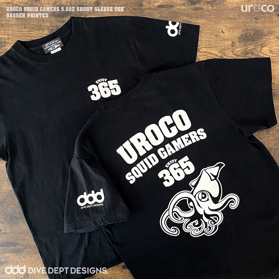 UROCO SQUID GAMERS BASSEN PRINTED SHORT SLEEVE TEE USGS-0051