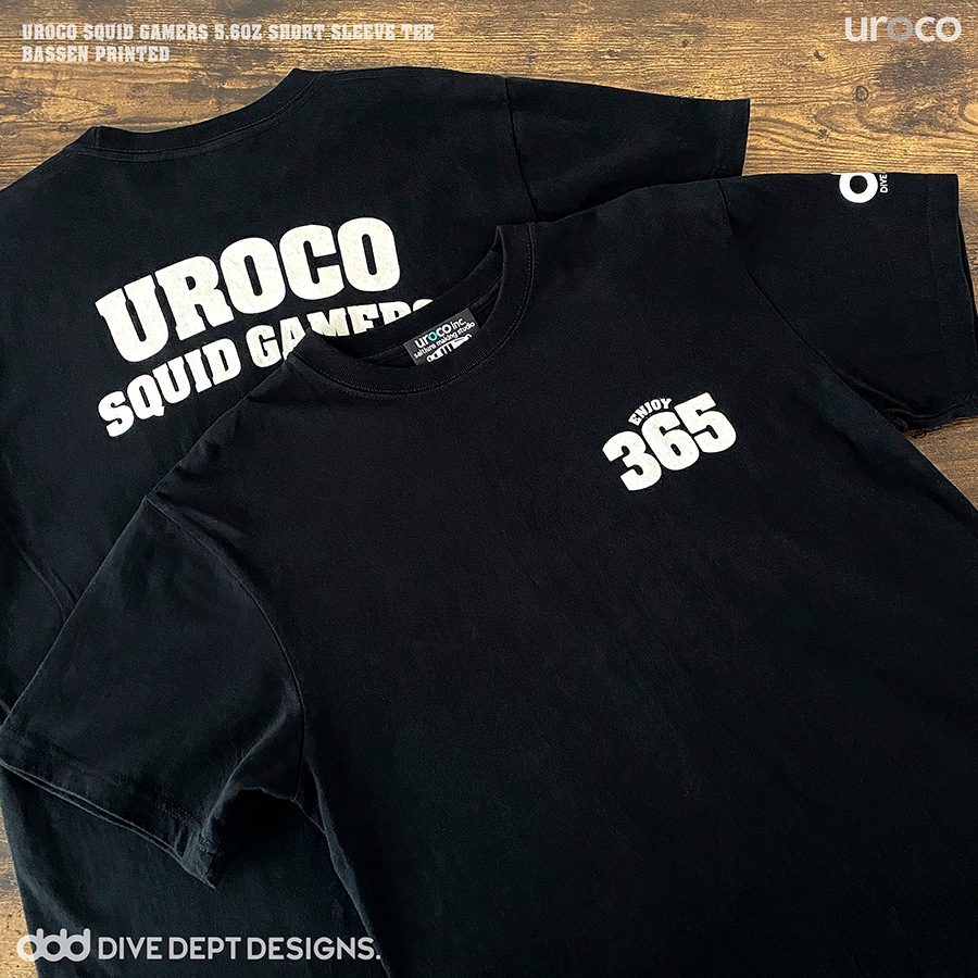 UROCO SQUID GAMERS BASSEN PRINTED SHORT SLEEVE TEE USGS-0051