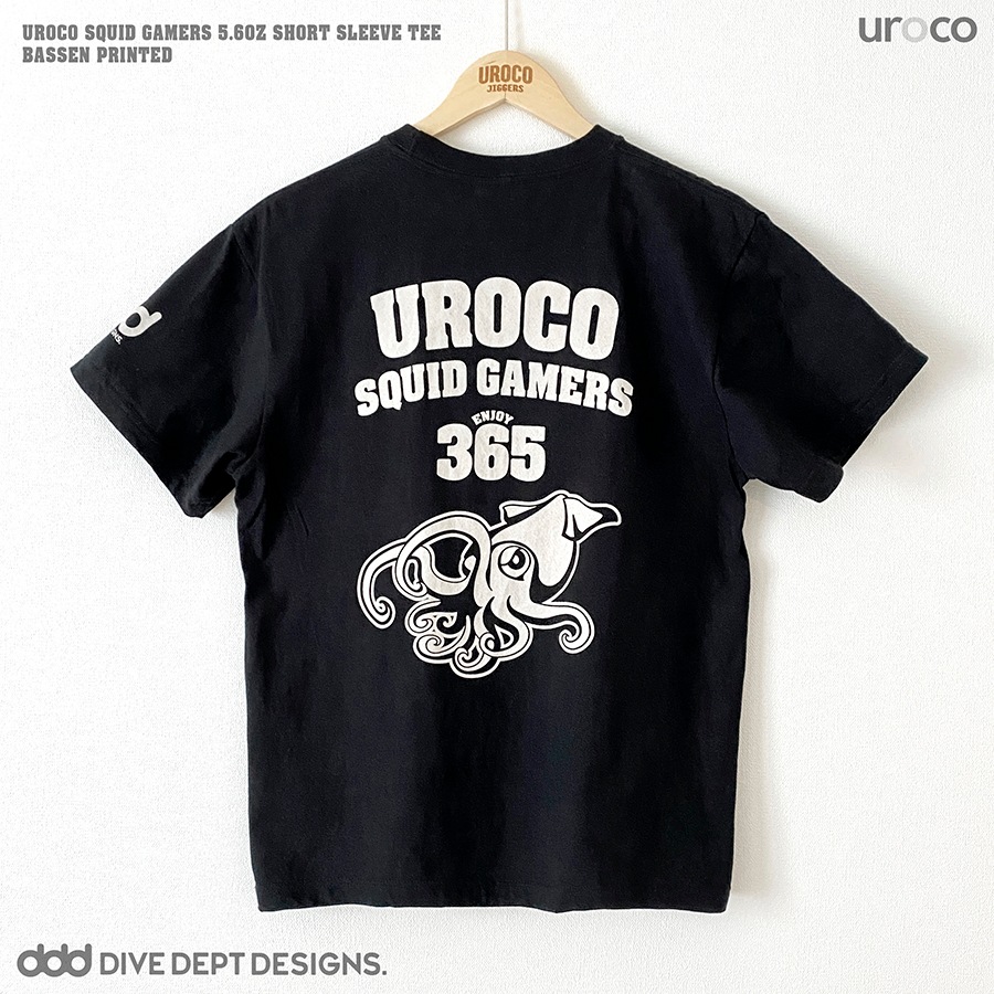 UROCO SQUID GAMERS BASSEN PRINTED SHORT SLEEVE TEE USGS-0051
