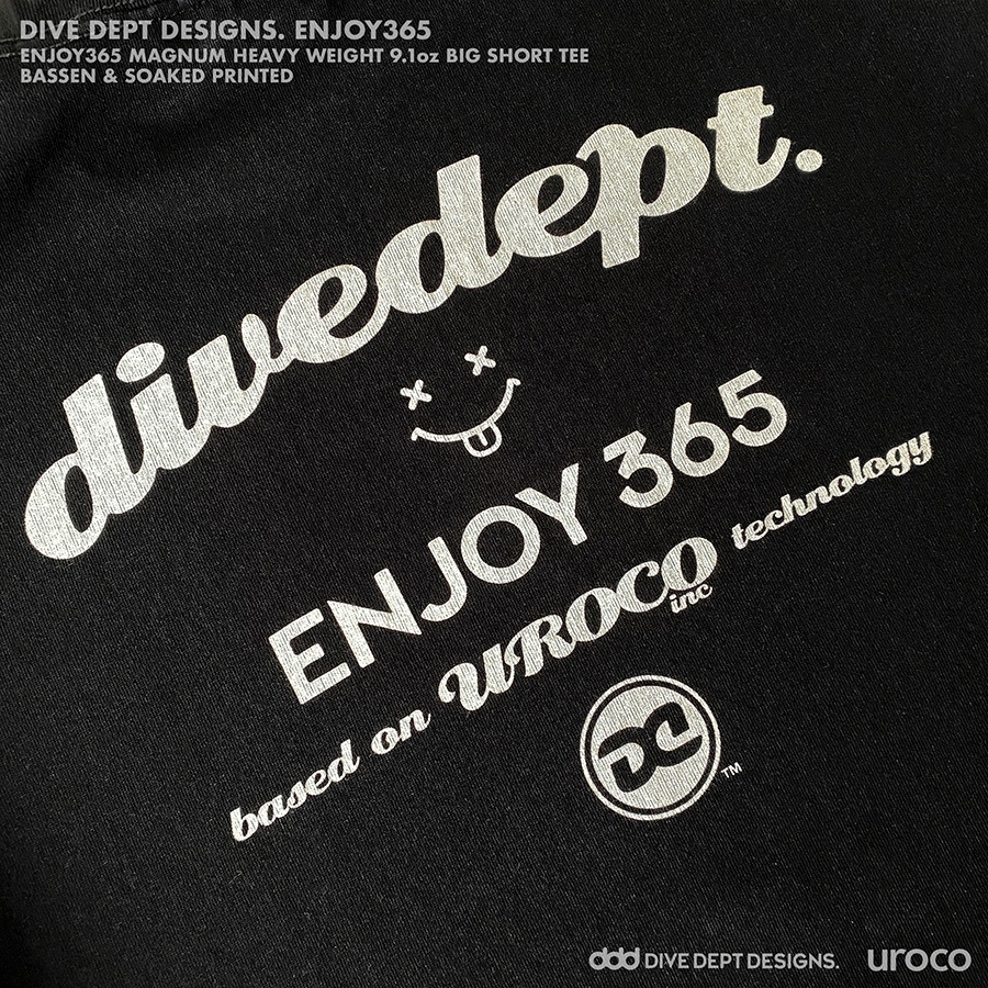 DIVEDEPT. ENJOY365 BIG SHORT TEE DEBS-0052