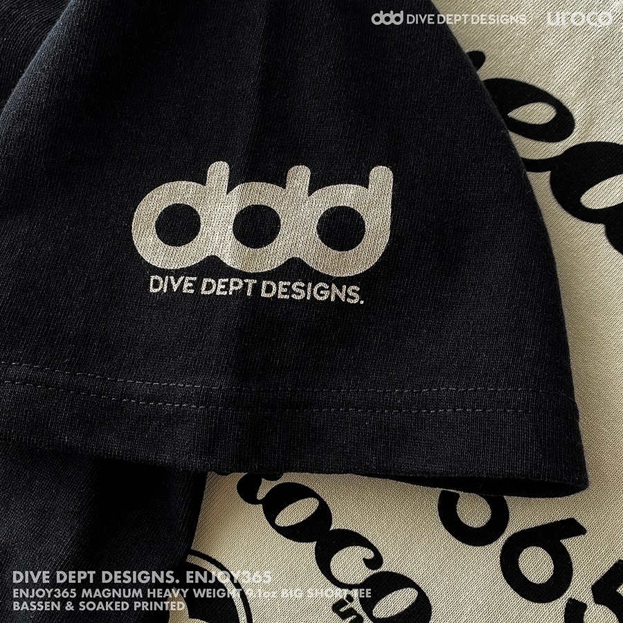 DIVEDEPT. ENJOY365 BIG SHORT TEE DEBS-0052
