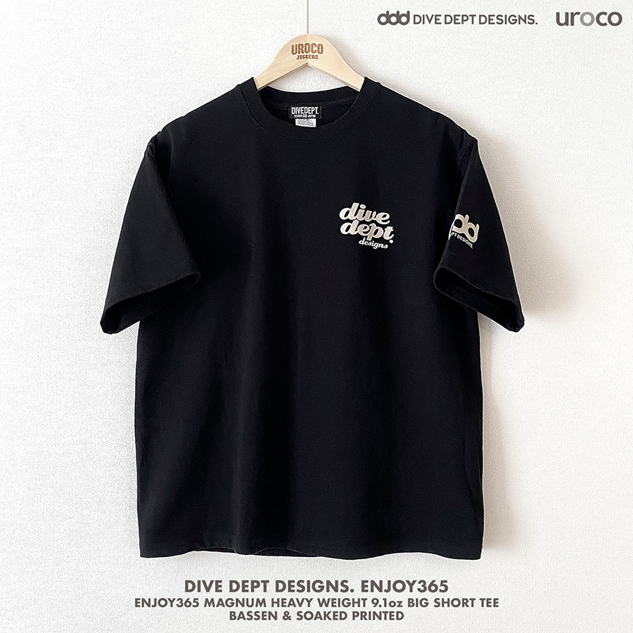 DIVEDEPT. ENJOY365 BIG SHORT TEE DEBS-0052