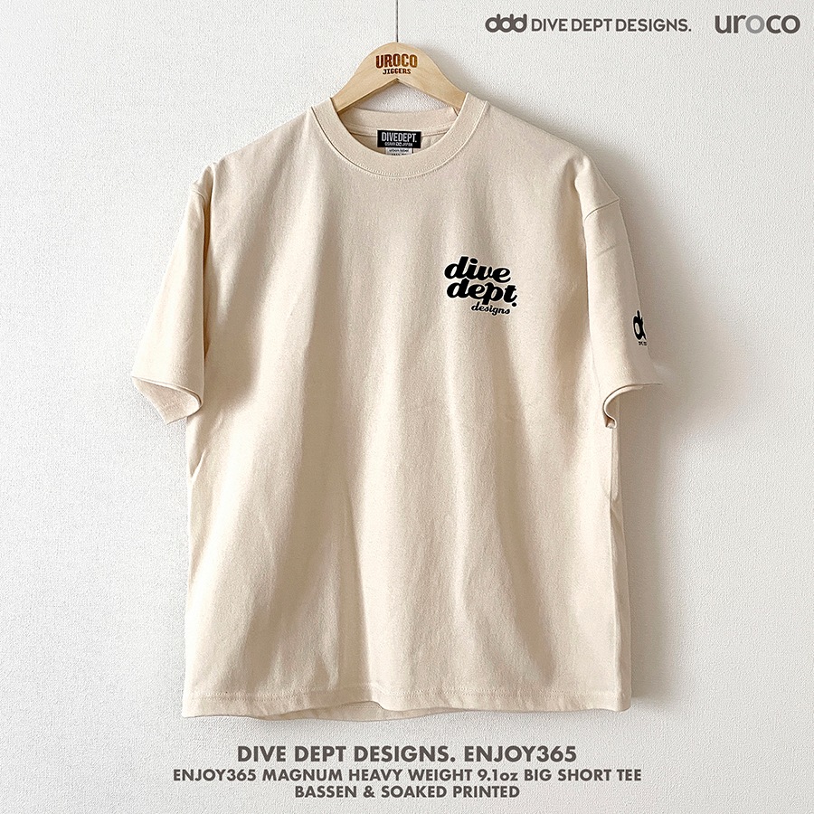 DIVEDEPT. ENJOY365 BIG SHORT TEE DEBS-0052