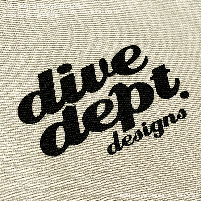 DIVEDEPT. ENJOY365 BIG SHORT TEE DEBS-0052