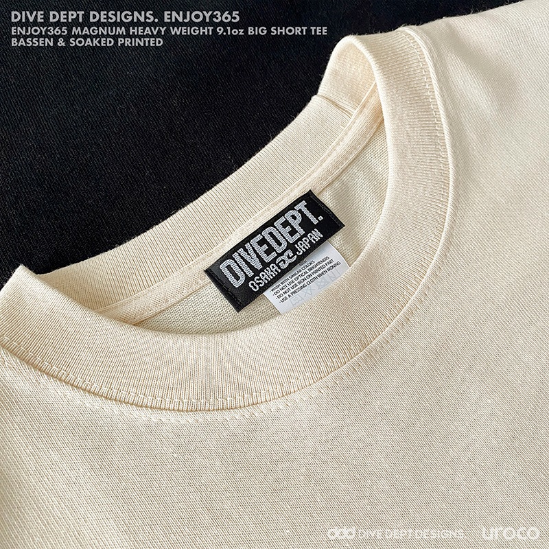 DIVEDEPT. ENJOY365 BIG SHORT TEE DEBS-0052