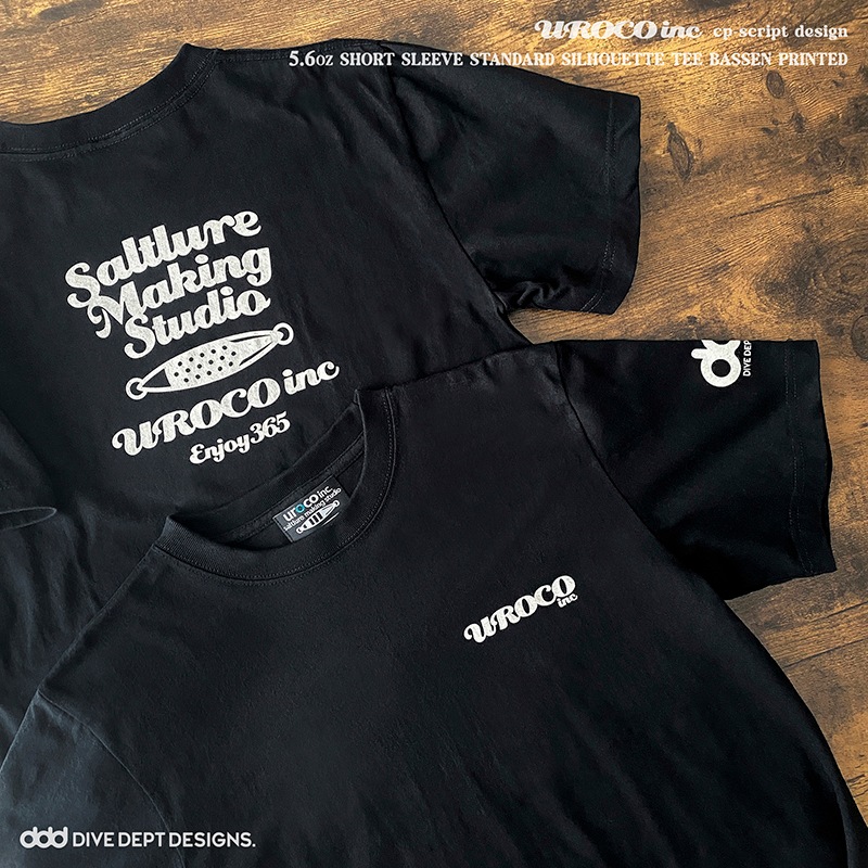 UROCO CP-SCRIPT BASSEN PRINTED SHORT SLEEVE TEE UCBS-0055