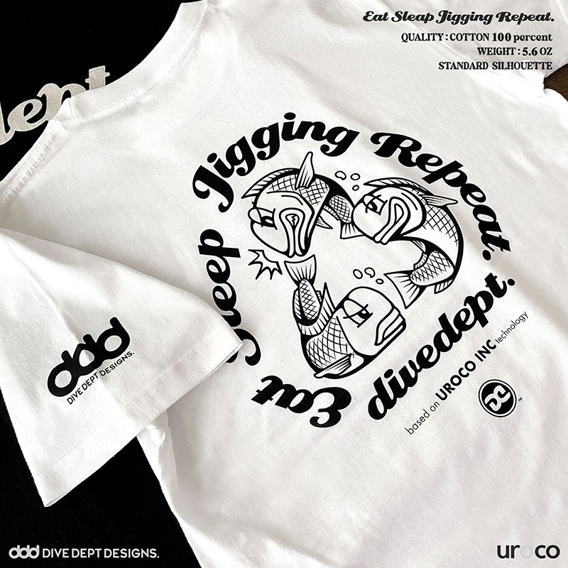 DIVEDEPT. ESJR SHORT SLEEVE TEE DEST-0056