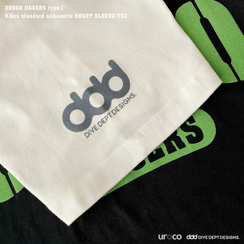 UROCO JIGGERS FLOCKY PRINTED SHORT SLEEVE TEE UJFS-0057